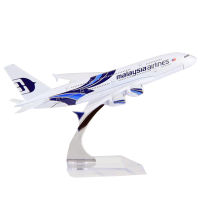 Diecast 1:400จำลองมาเลเซีย A380มาเลเซียสายการบินวัสดุโลหะผสมแบบคงที่สำเร็จรูปตกแต่งของสะสม