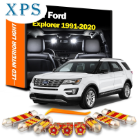 Xps ไฟ LED ภายในรถ Ford Explorer 1991-2020 Canbus เครื่องอ่านแผนที่ในรถหลอดไฟรถยนต์ไฟลำต้นอุปกรณ์โคมไฟอัตโนมัติไม่มีข้อผิดพลาด