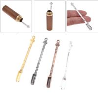 【YF】 4pcs Snuff Metal Shovel Spatula Medicine for Supplies Pendant Necklace