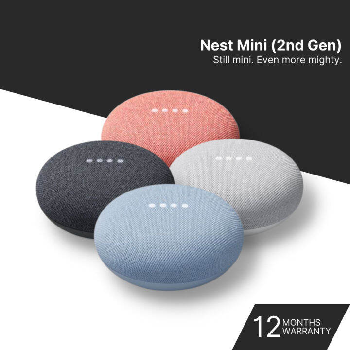 《COD》《Ready Stock》 Google Nest Mini Smart Speaker 2nd Generation Google