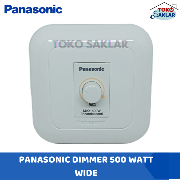 Saklar Dimmer Panasonic W Peredup Cahaya Lampu Tanam Lazada