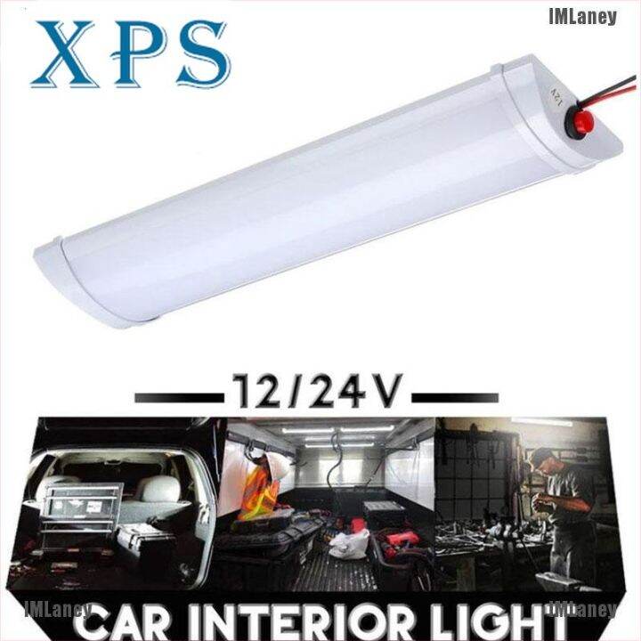 xps 12/24V Car Interior Roof 72LED Ceiling Dome Light Truck Camper ...