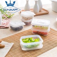 CNMF 3pcs Food Preservation Box Transparent Fruit Sealed Box Microwave Oven Lunch Box Seasoning Side Dish Box