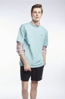 ESP เสื้อทีเชิ้ตลายเฟรนช์ชี่ ผู้ชาย สีเขียว | Frenchie T-Shirt | 3730