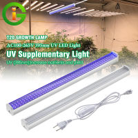 T20 โคมไฟการเจริญเติบโต UV ไฟ LED ไฟเสริม 395Nm LED Ultraviolet Bar Light SMD2835 IP65 ไฟ LED UV กันน้ำกันน้ำ