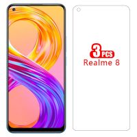 [SOSO 3C accessories] เคสสำหรับ Realme 8 Pro กระจกนิรภัยป้องกันหน้าจอ Realme8 5G 8pro Coque Realmi Reame Relme Ralme Real Me Mi Realmi8