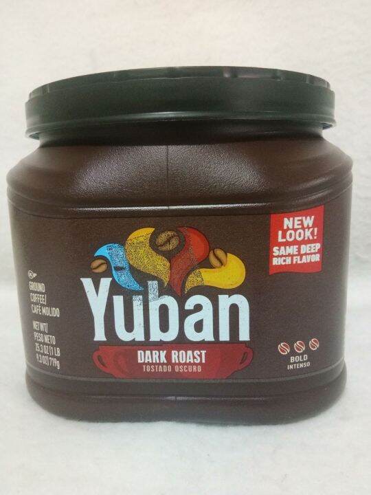 YUBAN Bold Dark Roast Ground Coffee USA 25.3 oz Lazada PH