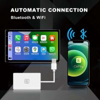 ESSGOO Carplay Wireless Apple CarPlay Dongle for Android Navigation Player USB Smart Link Carplay with Android Auto Mrrorlink