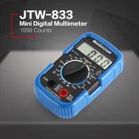 Yingke เครื่องวัดดิจิตอลขนาดเล็กมือถือ Jtw-833มัลติมิเตอร์,ตัวทดสอบไดโอดแอมมิเตอร์โวลต์ Dc แอมมิเตอร์มัลติฟังก์ชั่น1999แบบมัลติมิเตอร์