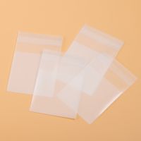 50Pcs/set 20 wire CPP card sleeve transparent acid-free CPP hard photo card holographic protective film collection adhesive