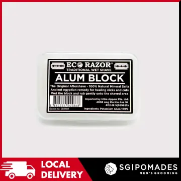 Shaving alum Stone block for after shaving(100gm)(Pack of 1) - Best Razor  for man