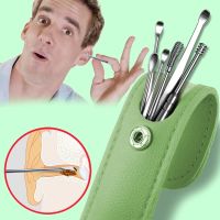 6pcsEar Pick Remove CleanerEars WaxFor Cleaning Earpick Light Earwax Remover Clean Your Personal Health Care Beauty