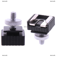 wucuuk 1/4 "สกรูโลหะ Flash Hot Shoe Mount Adapter ขาตั้งไฟ