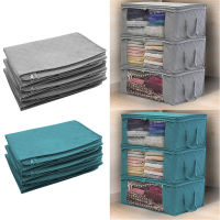 【2023】Large Capacity Non- Clothes Quilt Storage Bag Dust-Proof Sweater Blanket Organizer Foldable Sorting Pouche Home Storage