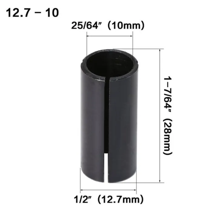 12mm To 8mm Collet Adaptor Shank Reducer Reducing Bit CNC Spindle Router Tool AU Lazada PH