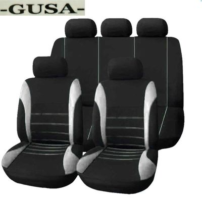 AUTOJUNTEN 4pcs/9pcs butterfly Car Seat Covers Seat Protection For VW tesla model 3 peugeot 206 207 2008 407 307 308