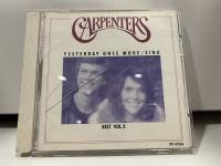 1   CD  MUSIC  ซีดีเพลง   CARPENTERS BEST VOL. 2 VESTERDAY ONCE MORE/SING     (A14A33)