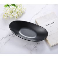 Resin Storage black Tray Jewelry Display Plate Necklace Ring Earrings Display Tray Creative Decoration Organizer