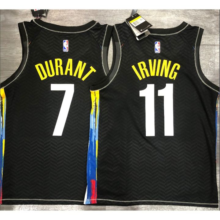 hot-pressed-เสื้อบาสเกตบอล-nba-กางเกงบอล-2021-newest-nba-jersey-brooklyn-nets-no-11-irving-sports-jersey-basketball-jersey