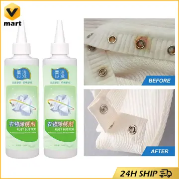 Clothing Rust Stain Yellow Multipurpose Rust Remover Clothes Shoes Fabric  Rust Stain Remover Waterless Clothing Cleansing
