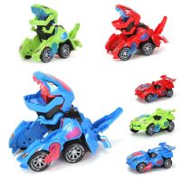 Transforming Dinosaur LED Car T-Rex Toys With Light Sound Kids Electric toy