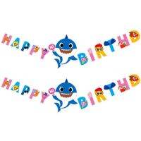 ป้ายชุด Happy Birthday  ป้ายวันเกิด Baby Shark ป้ายวันเกิดมิกกี้เมาส์ ชุดป้ายวันเกิดอวกาศ ชุดป้ายเอลโม่ Elmo ของเล่นเด็ก ป้ายวันเกิดเด็ก