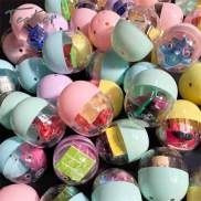 Teeker Gashapon Ball Eggs Toys Baby Educational Funny Ball with Doll Car