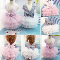 Summer Pet Dog Princess Strap Skirt Puppy Wedding Birthday Party Clothing Dress Hot Dresses