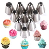 【CW】 22 styles Russian Rose Pastry Nozzles Cake Decorating Tools Flower Icing Piping Nozzle Cream Cupcake Tips Baking Accessories