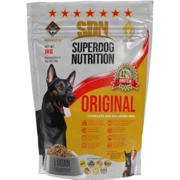 SDN 1Kg SuperDog Nutrition by K9 Manalo Original Packed | Lazada PH