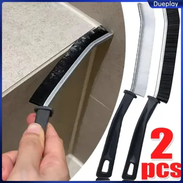 2pcs 2-in-1 Window And Window Sill Cleaning Tool, Detachable Slot Cleaning  Brush For Window Sills, Gaps And Corners, No Dead Angle Brush