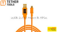 TETHER TOOLS USB 2.0  to Micro-B 5-Pin ประกัน3เดือน ___By CapaDigifoto___