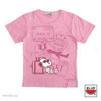 SUIKA (แตงโม) - เสื้อแตงโม เสื้อยือคอกลม SNOOPY ลายเดินทาง (SN.O-024)