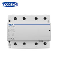 TOCT1-100 4จุด100A 4NO 230โวลต์5060เฮิร์ตราง Din ครัวเรือน Ac Modular คอนแทคสี่ปกติเปิด