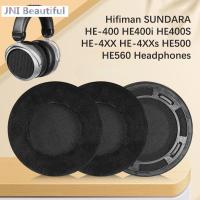 แผ่นโฟมหุ้มที่ครอบหู1คู่หูฟังหนังสำหรับ HIFIMAN SUNDARA HE-400 HE400I HE400S HE-4XX HE-4Xxs HE500หูฟัง HE560