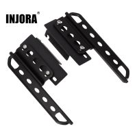 INJORA 2PCS Metal Rock Slider ขั้นตอนด้านข้างสำหรับ 1/24 RC Track Axle SCX24 Jeep Gladiator AXI00005 อะไหล่อัพเกรด