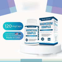 Purely Optimal Premium Magnesium Complex - Magnesium Citrate, Malate, Taurate, 120 Capsules