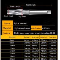 [HOT JWRKKLLKXZG 639] เครื่องคว้านรูมอสมือถือเรียว115-155มม. 1:10 8/10/12/14/16/18/20Mm 96 Silicon Chucking HSS เครื่องมือ Morse ที่ทนทาน