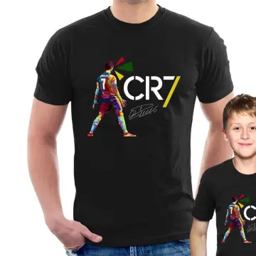 Cristiano Ronaldo 3d Print T-shirt Football Star Streetwear Men