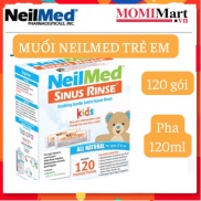 HỘP 120 gói muối rửa mũi cho trẻ em NeilMed Sinus Rinse TM Kids 120 gói