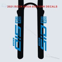 Rockshox หีบห่อสติ๊กเกอร์ติดตะเกียบหน้าจักรยานเสือภูเขา Rockshox MTB สติ๊กเกอร์รูปตะเกียบหน้าจักรยาน