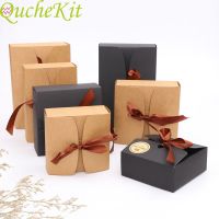 CW 20pcsKraft Boxes WithBaby Shower Cookies ChocolatePackaging Boxes Wedding PartyGift Boxes