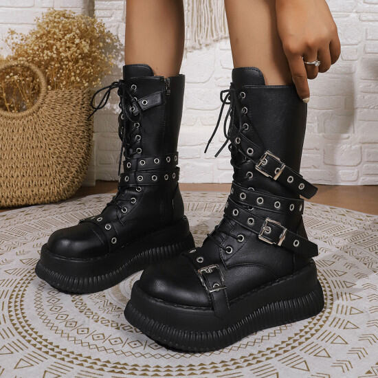 Womens combat boots hot sale size 11 wide