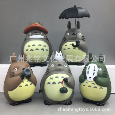 My Neighbor Totoro ghibli figure model โมเดลโทโทโร่ ฟิกเกอร์ โทโทโร่เพื่อนรัก โมเดล โมเดลการ์ตูนค่ายจิบิ ของเล่น ของสะสม ของขวัญ 🇨🇳