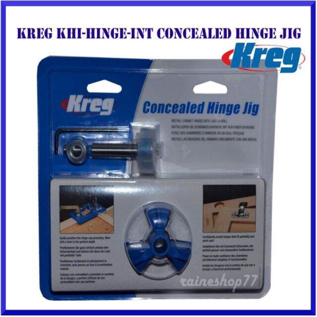 Original Kreg Concealed Hinge Jig KHIHINGEINT Lazada PH