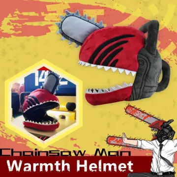 Chainsaw Man Cosplay Latex mask Headgear Rubber Denji Full head Helmets Cos  prop