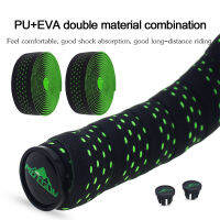 Road Bicycle Handlebar Tape Bike Accessories 1 Pair Cycling Soft PU EVA Anti-Slip Bicycle Bar Tape Shock Absorption