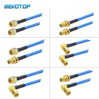 【hot】✷ↂ✺  1Pcs RG-402 Male Plug to Female Color RG402 Semi Frequency Coaxial Cable 50 Ohm 10cm-20m