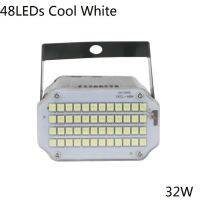 ไฟเลเซอร์ควบคุมด้วยเสียง32W 36 48 LED ไฟ LED ไฟดีเจสโตรโบสโคปิคแสดงดนตรีเอฟเฟกต์แสงเวทีพร้อมรีโมทคอนโทรล