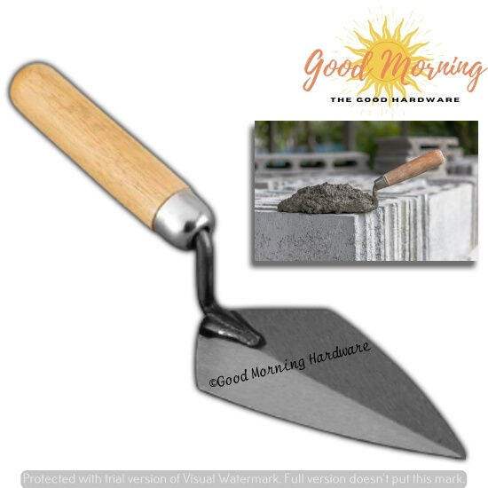 1PCS (5, 6, 7, 8, 9 INCHES) Pointed Cement Trowel Bricklaying Knife